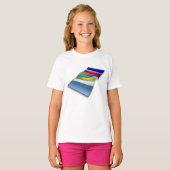 Strandlaken Meisjes T-shirt (Voorkant volledig)