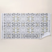 Strandlaken Tiger Stripes (Voorkant)