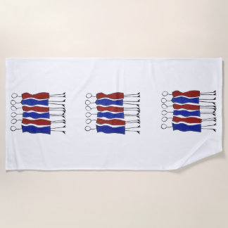 Strandlaken (Uniek handgetekend)