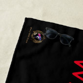 Strandlaken WHALE MAGIC! (In situ)