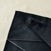 Strandlaken - Zwarte schoonheid (In situ)