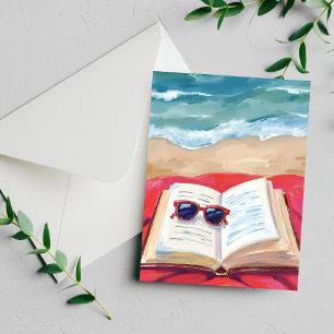 Strandleesboek Oceaangolven Waterverfschilderij