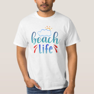 Strandleven - Ontspannen en stijlvolle kustvibes T T-shirt