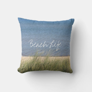 Strandleven Quotes Foto Aangepast Schilderachtig K Buitenkussen