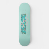 Strandleven Tropisch ontwerp Skateboard (Voorkant)