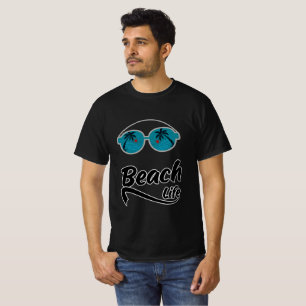 Strandleven zomer t-shirt