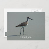 Strandloperhouding Briefkaart (Voorkant / Achterkant)