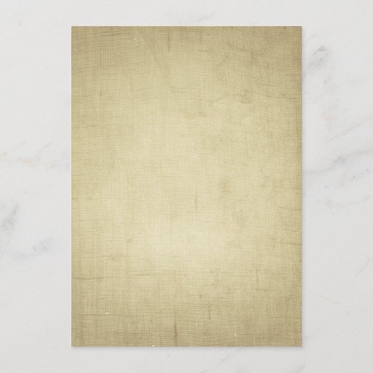 Strandpalmen en lichten trouwinformatie Gast Informatiekaartje (Achterkant)