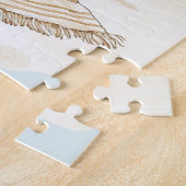 Strandparasol Oceaan Zee Zand Sereniteit Legpuzzel (Zijkant)