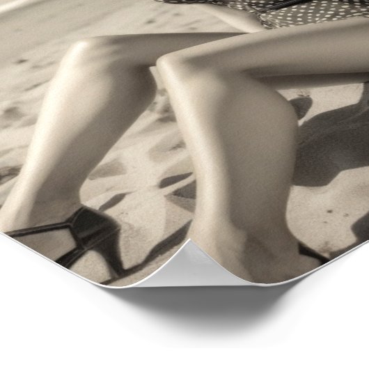 strandpinup poster (Hoek)