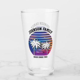 Strandreünie op maat cruise zomer vakantie glas