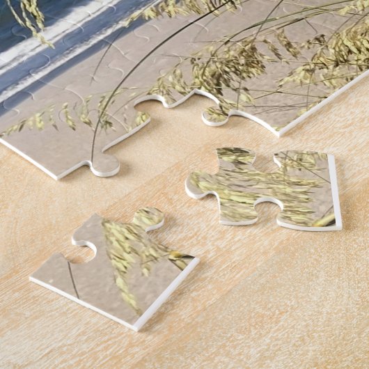strandscène legpuzzel (Zijkant)