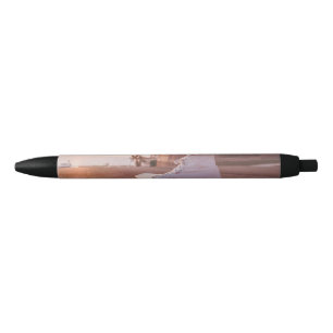 strandschaatsen zwarte inkt pen