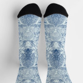 Strandschatten in blauw sokken (Top)