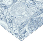 Strandschatten in blauw tafelkleed (Gekanteld)