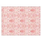 Strandschatten in koraalrood tafelkleed (Voorkant (Horizontaal))