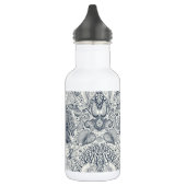 Strandschatten, schelpen, krab, koralen en zeewier waterfles  (Links)