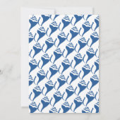 Strandschelp verjaardag kaart (Achterkant)