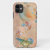 Strandschelpen in juwelen Case-Mate iPhone case (Achterkant)