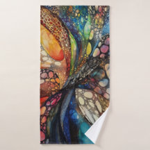 Strandservice voor abstracte kunst