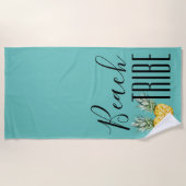 Strandstam Meisjesuitje Verloving Weekend Strandlaken (Voorkant)