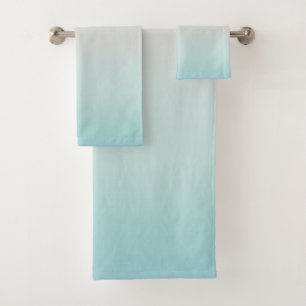 Strandstijl Modern Minimalistisch Turquoise Bad Handdoek