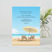 Strandstoelen Bewegende aankondiging (Staand voorkant)