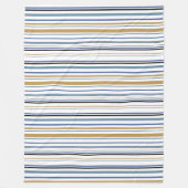 Strandstrepen Gooi Deken Kust Comfort (Voorkant)