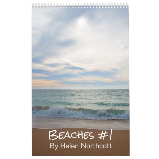 strandt kalender #1 (middelgroot A3) (Hoes)