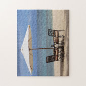 Strandtafereel Mauritius. Legpuzzel (Verticaal)