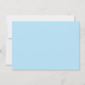 Strandtafereel met Palm Tree Wedding Save the Date (Achterkant)