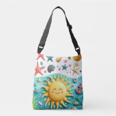 Strandtas Crossbody Tas (Voorkant)