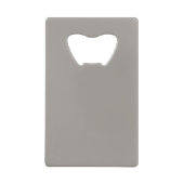 Strandthema "Onze trouwdag" met schelpen Kredietkaart Flessenopener (Achterkant)