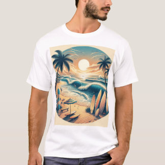 Strandthema T-shirt