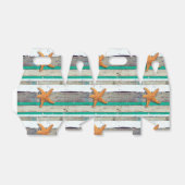 Strandthema Zeester Huwelijk Rustiek Bedankdoosjes (Uitgevouwen)