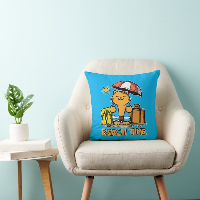 Strandtijd 1 kussen (Stoel)