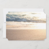 Strandtrouw, RSVP schelp Kaart (Achterkant)