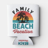 strandvakantie blikjeskoeler (Achterkant)