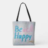 strandvis en zeepbellen tote bag (Achterkant)
