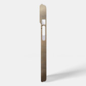 Strandvoetafdrukken met oceaanschuim Case-Mate iPhone case (Achterkant / Links)