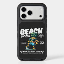 Strandvoetbal en teenslippers