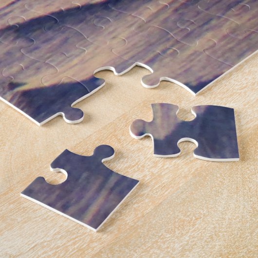 strandzonsondergang legpuzzel (Zijkant)