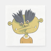 Strange Alien Person Servet (Voorkant)