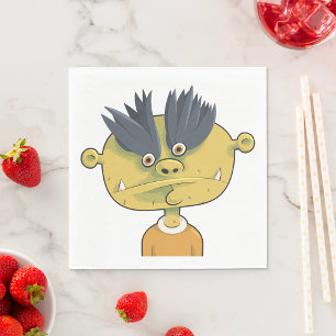 Strange Alien Person Servet