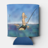 Strange Day Vist Cartoon Blikjeskoeler (Achterkant)