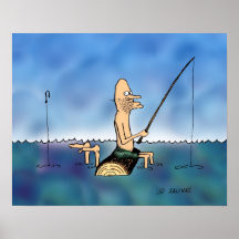 Strange Day Vist Cartoon Poster