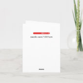 Strange Flowers Notecard Kaart (Achterkant)