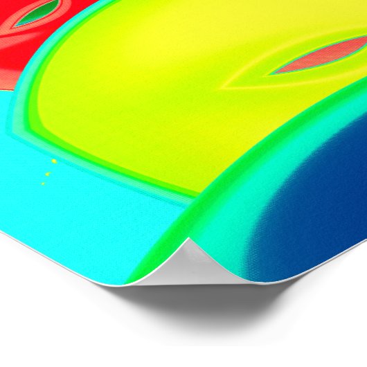 Strange Fruit Fine Fractal Art Poster (Hoek)