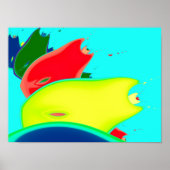 Strange Fruit Fine Fractal Art Poster (Voorkant)