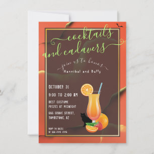 Strange Halloween Parody Cocktails en Cadavers Kaart